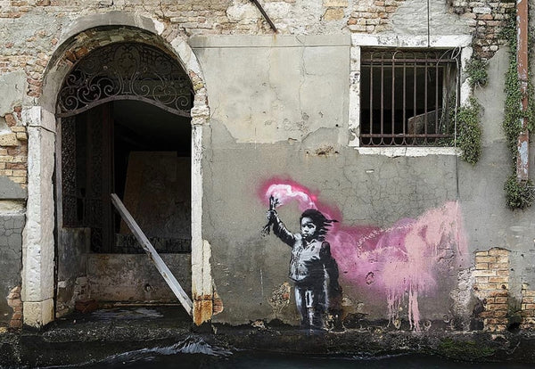 Street Art Banksy Wall Art