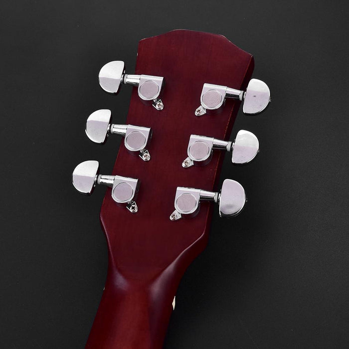 Guitar Tuning Pegs Locking Tuners Zinc Alloy Machine Heads Silver — Musicwaker