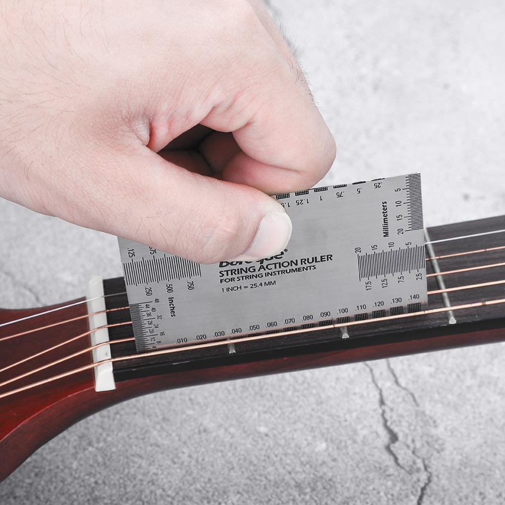 stainless steel string action ruler musicwaker