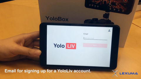 YoloLiv YoloBox Unboxing Product Review with simple setup overview register an account