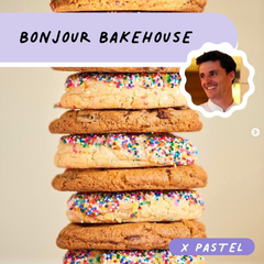Pastel is Bonjour Bakehouse delivery service throughout the Bay area and san francisco