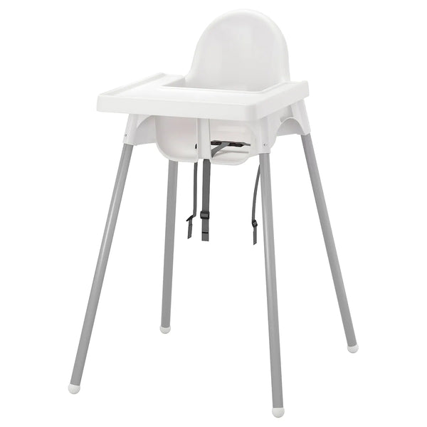 LOBERGET / MALSKÄR Swivel chair + pad, white/dark gray - IKEA