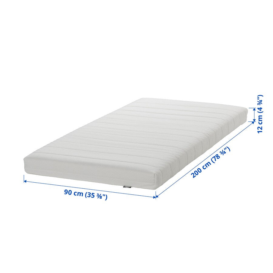 mattress size for kura bed