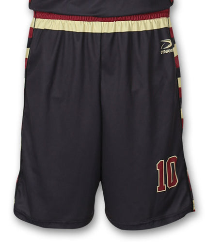 Dynamic Team Sports 'Maurader' Custom Sublimated Basketball Short (150-MAUR)