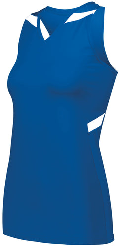 Holloway Ladies PR Max Compression Jersey (221337), Color 'Royal/White'