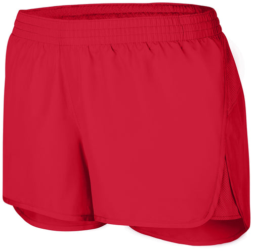 Augusta Sportswear Ladies Wayfarer Shorts (2430), Color 'Red'