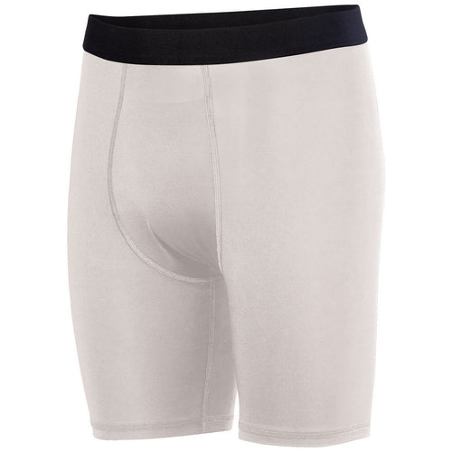 Augusta Sportswear Youth Hyperform Compression Shorts (2616), Color 'White'