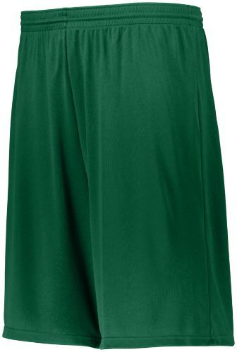 Augusta Sportswear Youth Longer Length Attain Wicking Shorts (2783), Color 'Dark Green'