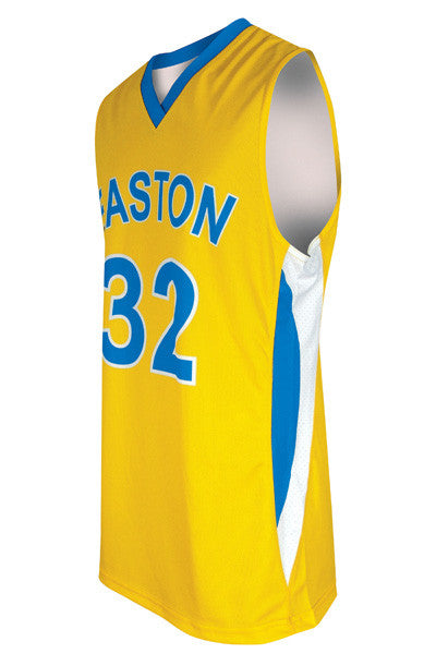 jersey design basketball yellow