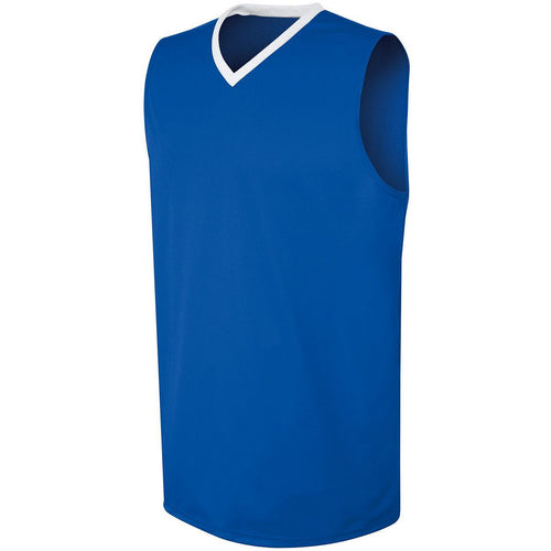 Russell Athletic Ladies Transition Jersey (332372-C), Color 'Royal/White'