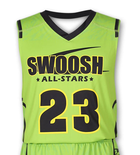 Dynamic Team Sports 'Blocker' Custom Sublimated Basketball Jersey (400-BLOCK)