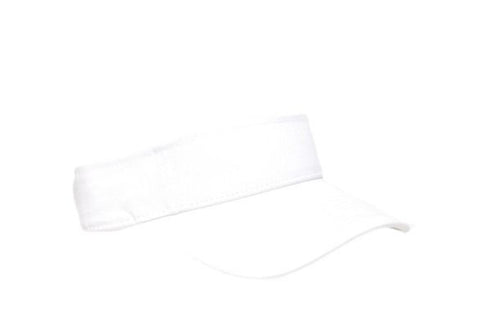 Pacific Headwear Cotton Woven Hook-And-Loop Adjustable Visor