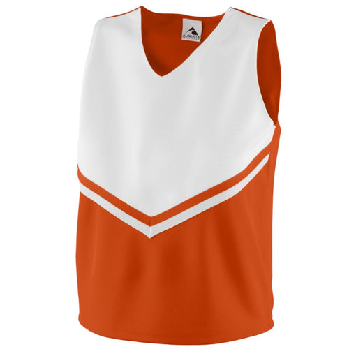 Augusta Sportswear Ladies Pride Shell (9110), Color 'Orange/White/White'