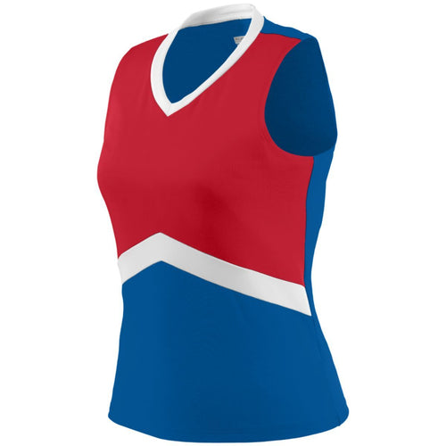 Augusta Sportswear Ladies Cheer Flex Shell (9200), Color 'Royal/Red/White'