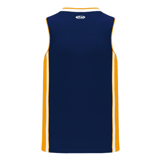 New Design Stripes Basketball Uniform Sublimated Royal Blue Basketball  Jersey