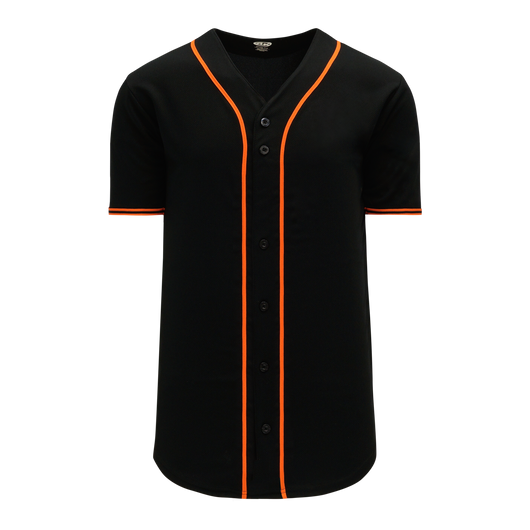 Athletic Knit BA1875 Full Button Down Baseball Jersey