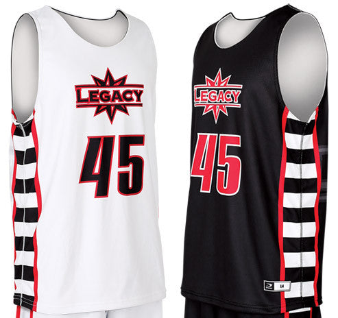 Dynamic Team Sports Custom Sublimated Reversible Basketball Practice Jersey (ASSIST)