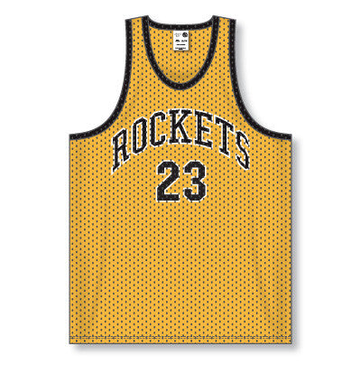 Athletic Knit Polymesh Tank Style Basketball Jersey (B1312)