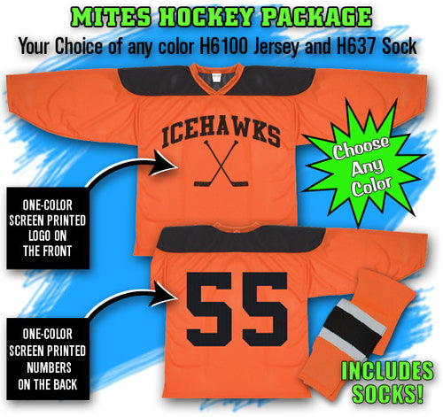 Athletic Knit Mites Hockey Jersey Package (HOCPAK1)