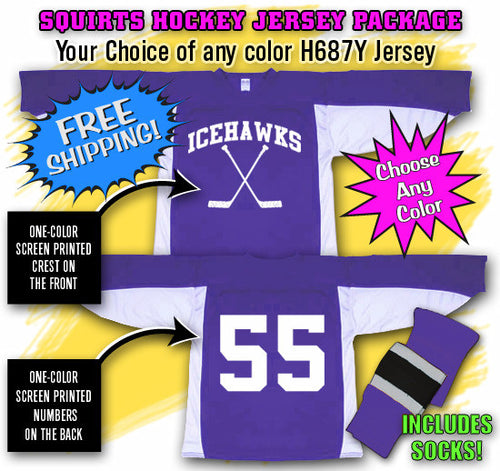 Athletic Knit Squirts Hockey Jersey Package (HOCPAK2)