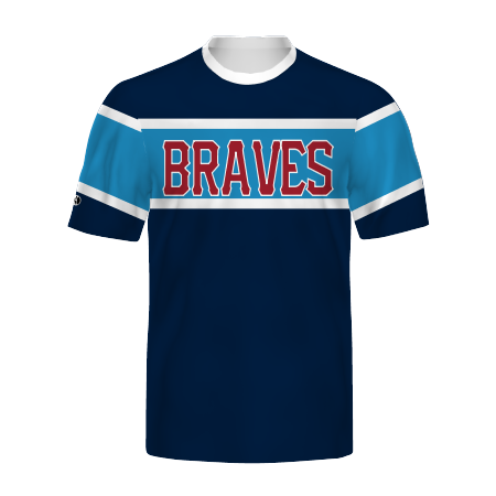 Youth FreeStyle Sublimated Turbo Crew Neck Baseball Jersey