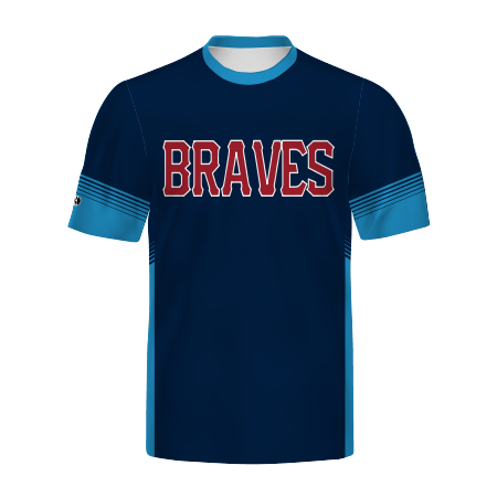 FreeStyle Sublimated Turbo V-Neck Baseball Jersey