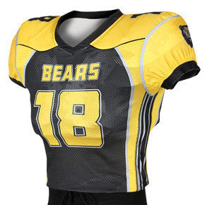 Dynamic Team Sports Adversary Custom Sublimated Skills Cut Football Jersey (FB663-594)