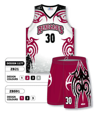 custom sublimated basketball uniforms