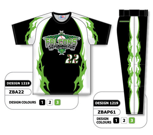 Athletic Knit Custom Sublimated Matching Baseball Uniform Set Design 1219 (ZBA22S-1219)
