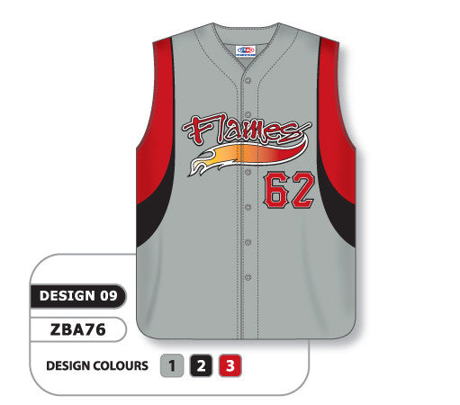 Champro BS169 Reliever sleeveless vest baseball jersey with 6 buttons