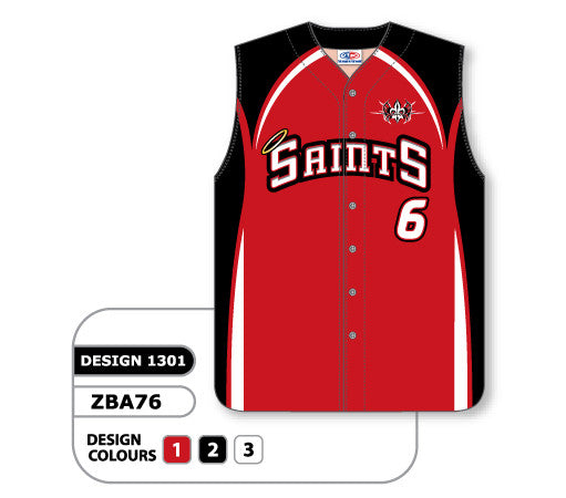 sleeveless baseball uniforms