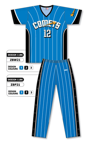 Athletic Knit Custom Sublimated Basketball Warm Up Set Design 1186 (ZBWS21-1186)