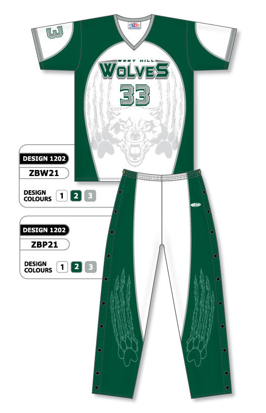 Athletic Knit Custom Sublimated Basketball Warm Up Set ...