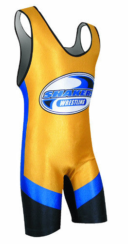 Dynamic Team Sports Custom Sublimated Wrestling Singlet (ZIPPER)