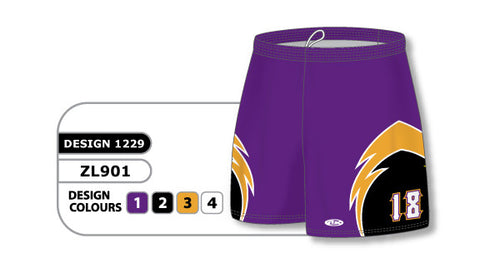 Athletic Knit Custom Sublimated Field Hockey Short Design 1229 (ZFHS901-1229)
