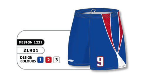 Athletic Knit Custom Sublimated Field Hockey Short Design 1232 (ZFHS901-1232)
