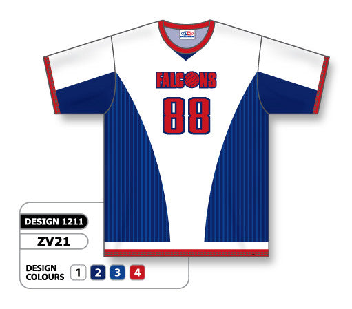 Athletic Knit Custom Sublimated Crew Neck Baseball Jersey Design