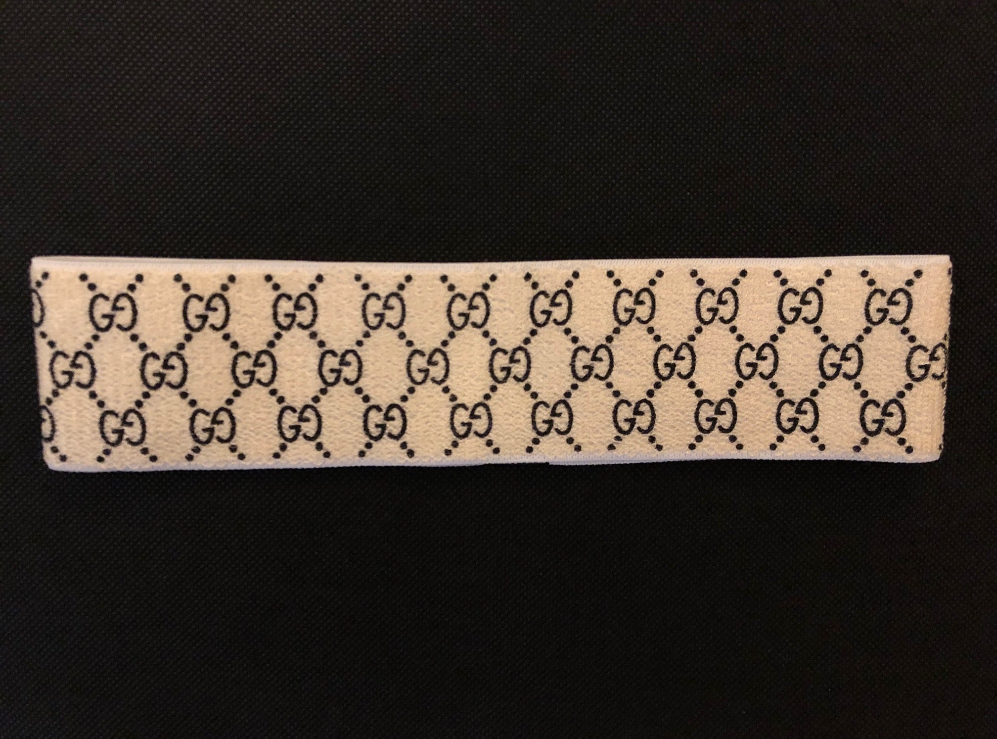 black and white gucci headband