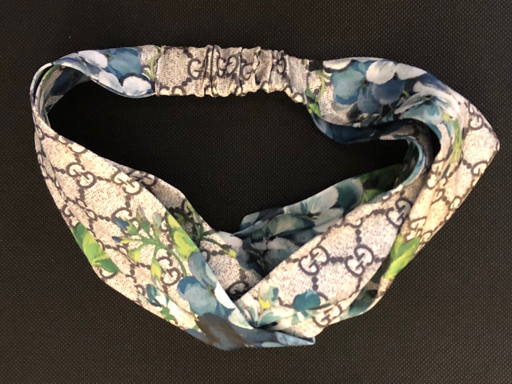 gucci bloom headband blue