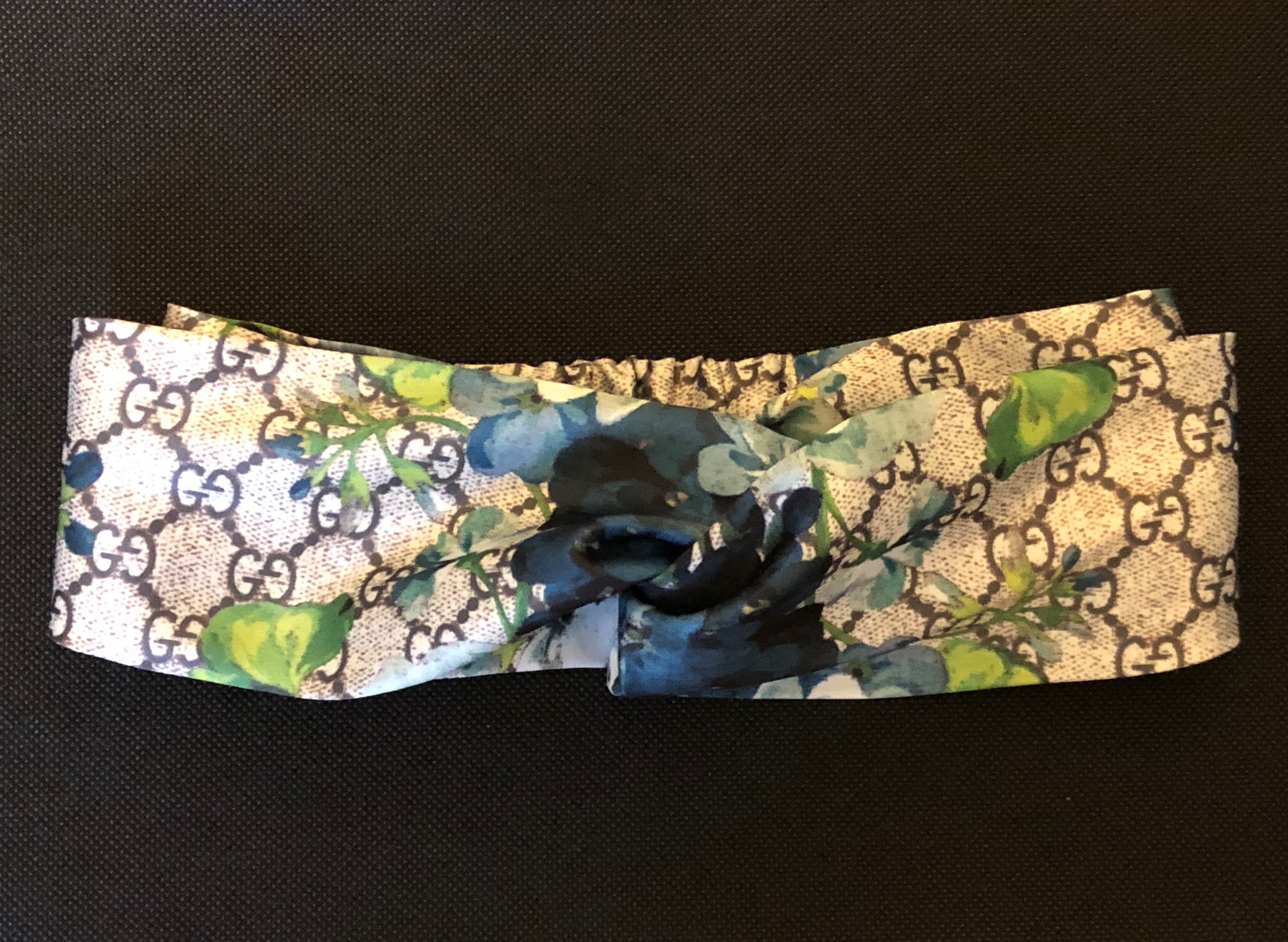 gucci bloom headband blue