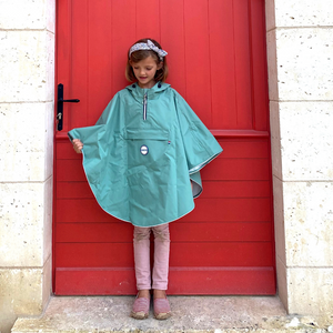 Cape De Pluie Enfant En Polyester Recycle Le Temps Des Grenouilles