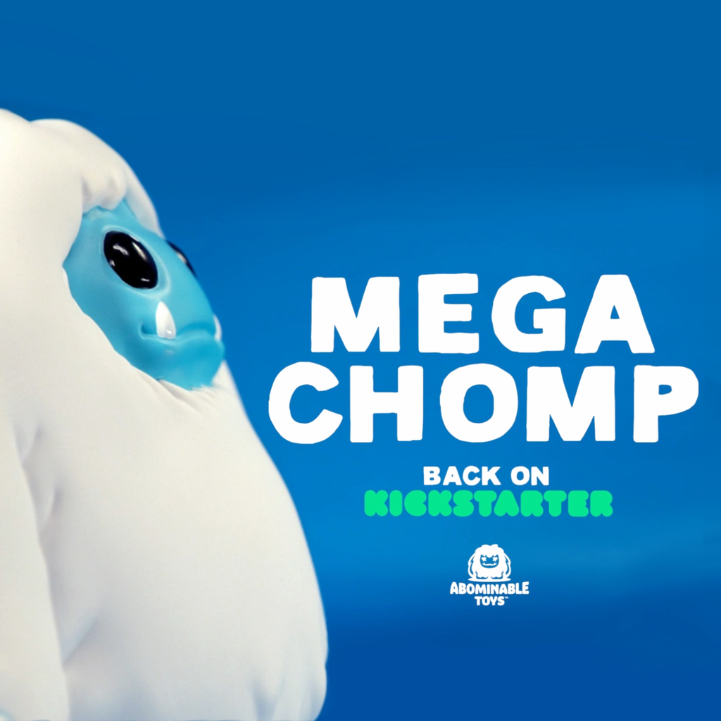 MEGA Chomp The Yeti 12 Vinyl Figure by Abominable Toys — Kickstarter