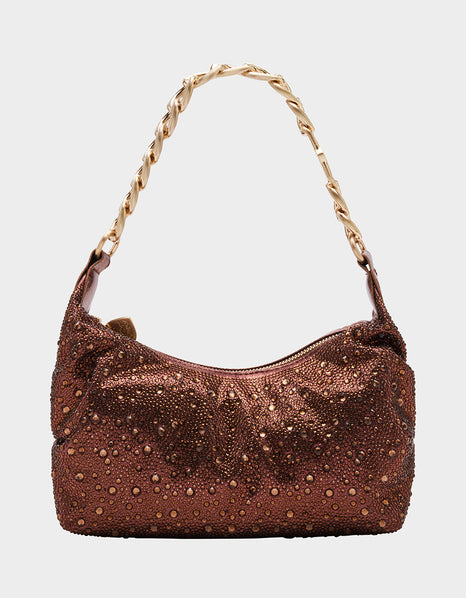 RODEO RHINESTONES FLAP BAG SILVER  Women's Handbags – Betsey Johnson