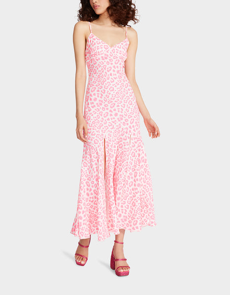 BIT OF BLING SLIP DRESS PINK  Women's Dresses – Betsey Johnson