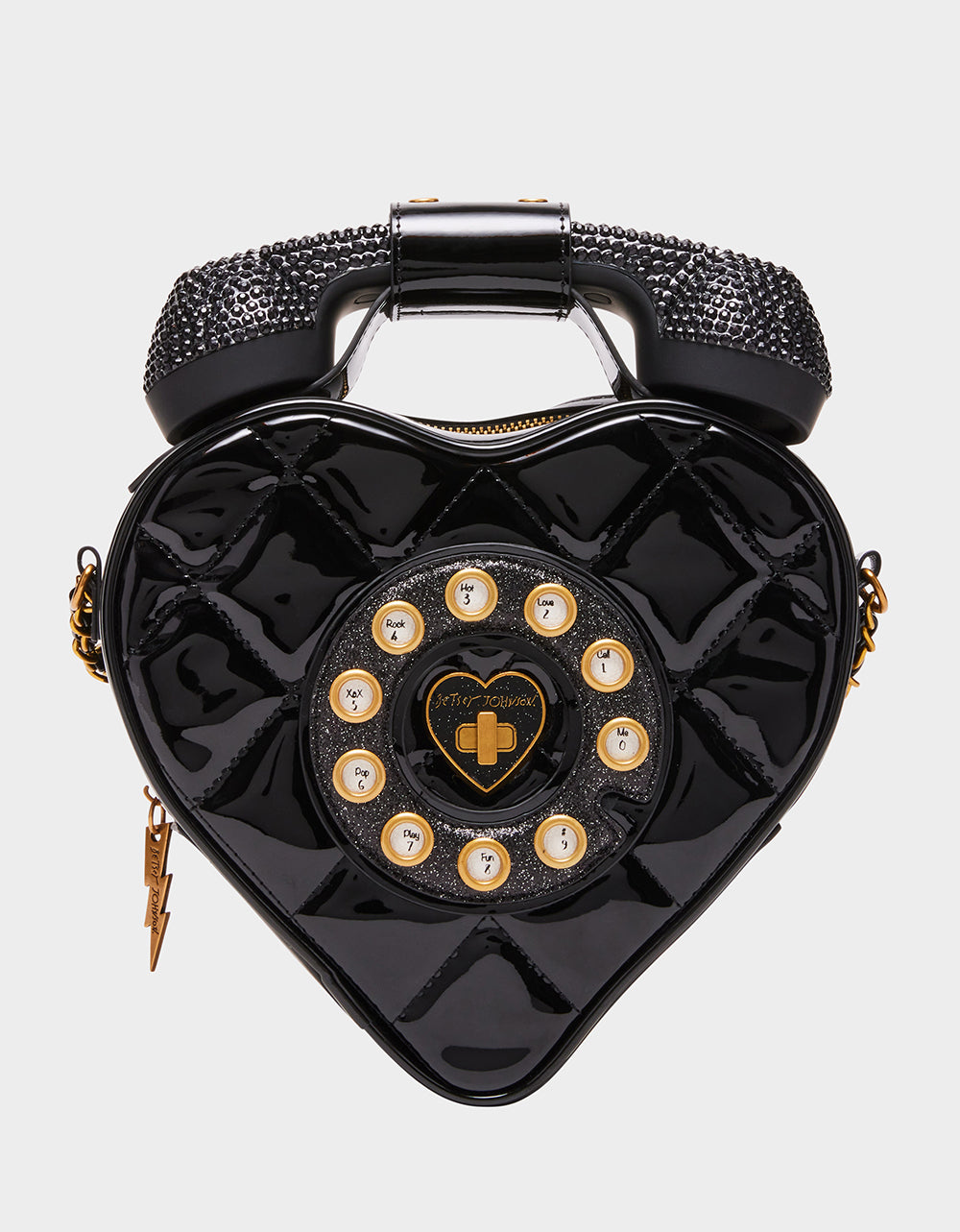 Betsey Johnson Phone Crossbody | Betsey johnson handbags, Betsey johnson  phone purse, Purses crossbody