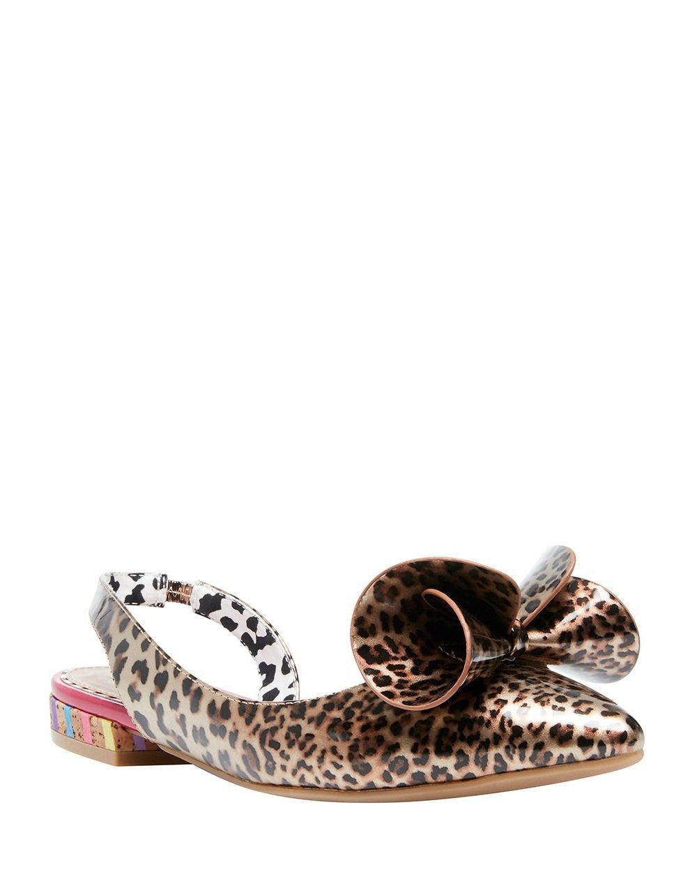 betsey johnson leopard shoes