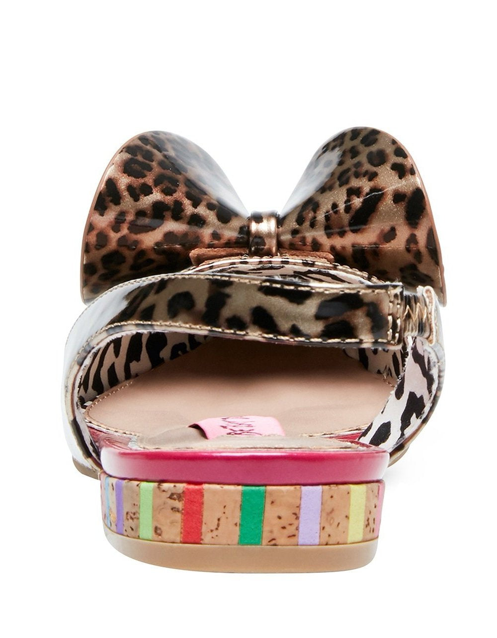 betsey johnson leopard shoes