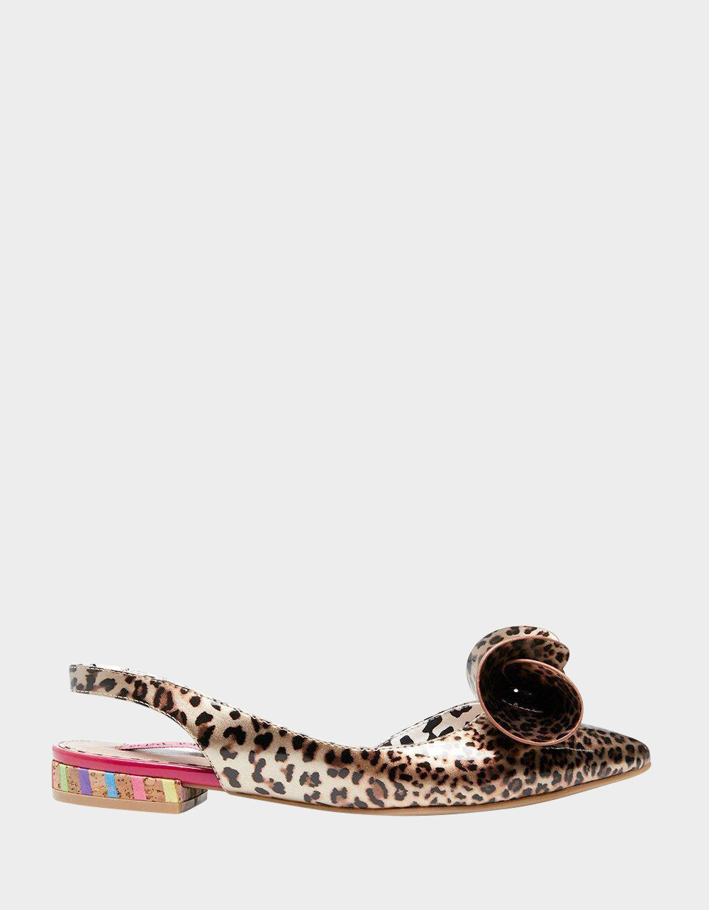 betsey johnson leopard shoes