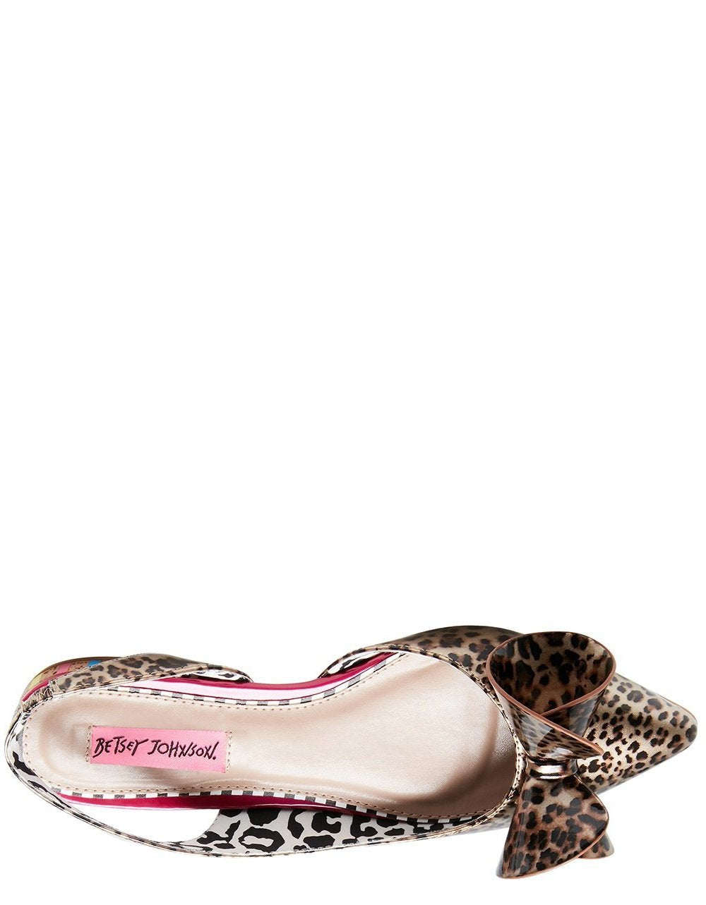 betsey johnson slingback flats