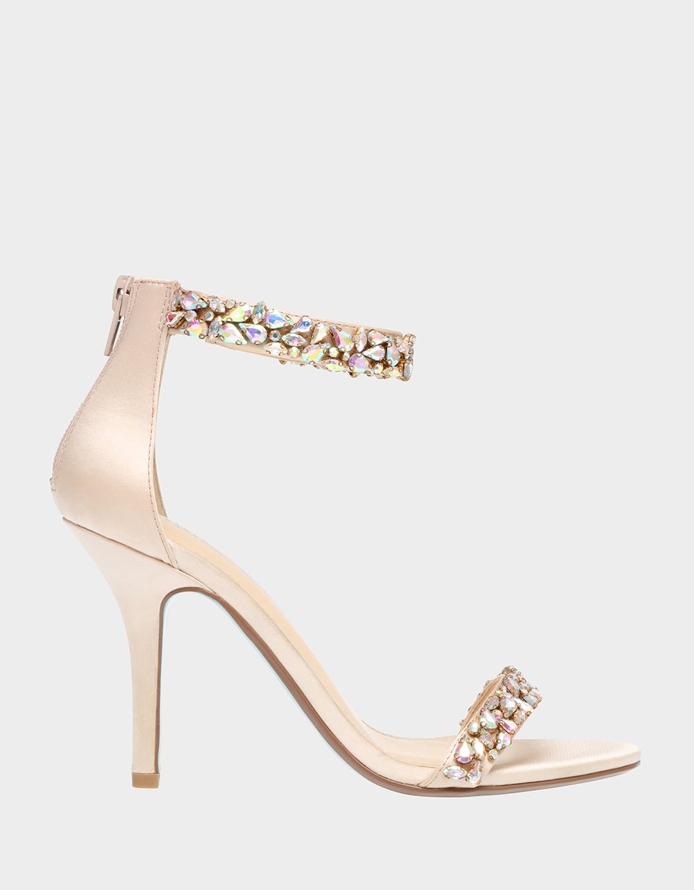 betsey johnson champagne shoes